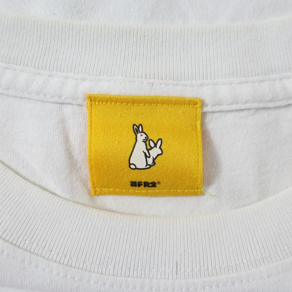 FR2(エフアールツー) Influecer Kills Tee フロントプリント クルーネック 半袖Tシャツ カットソー ホワイト