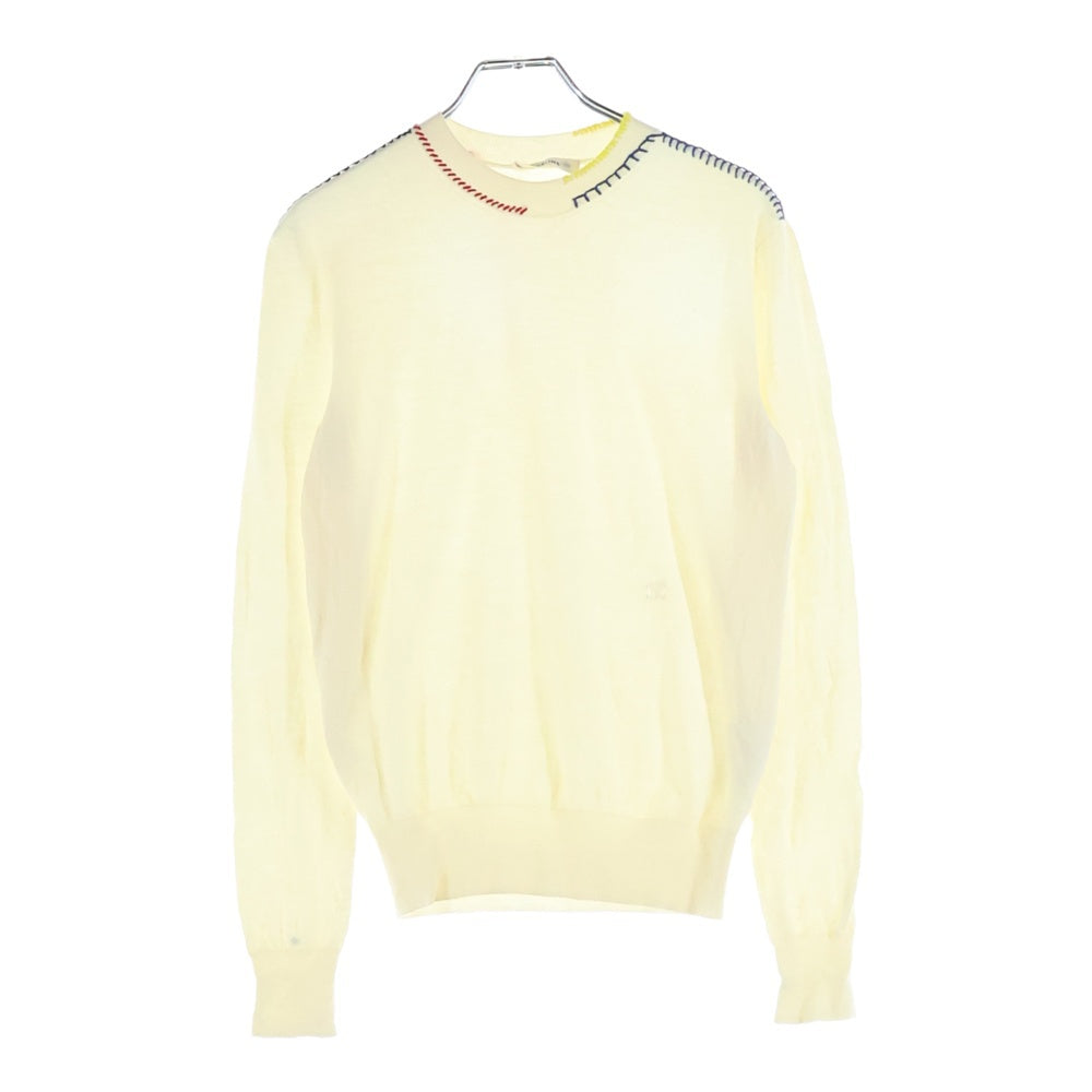 CELINE(セリーヌ) フィービー期 カラーステッチ ウール ニット