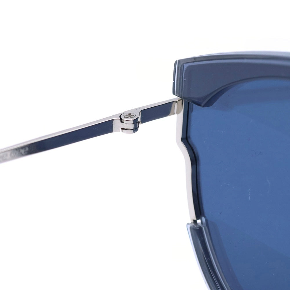 GENTLE MONSTER(ジェントルモンスター) FLATBA フラットバ カラーレンズ ウェリントン サングラス アイウェア メガネ ブルー/シルバー