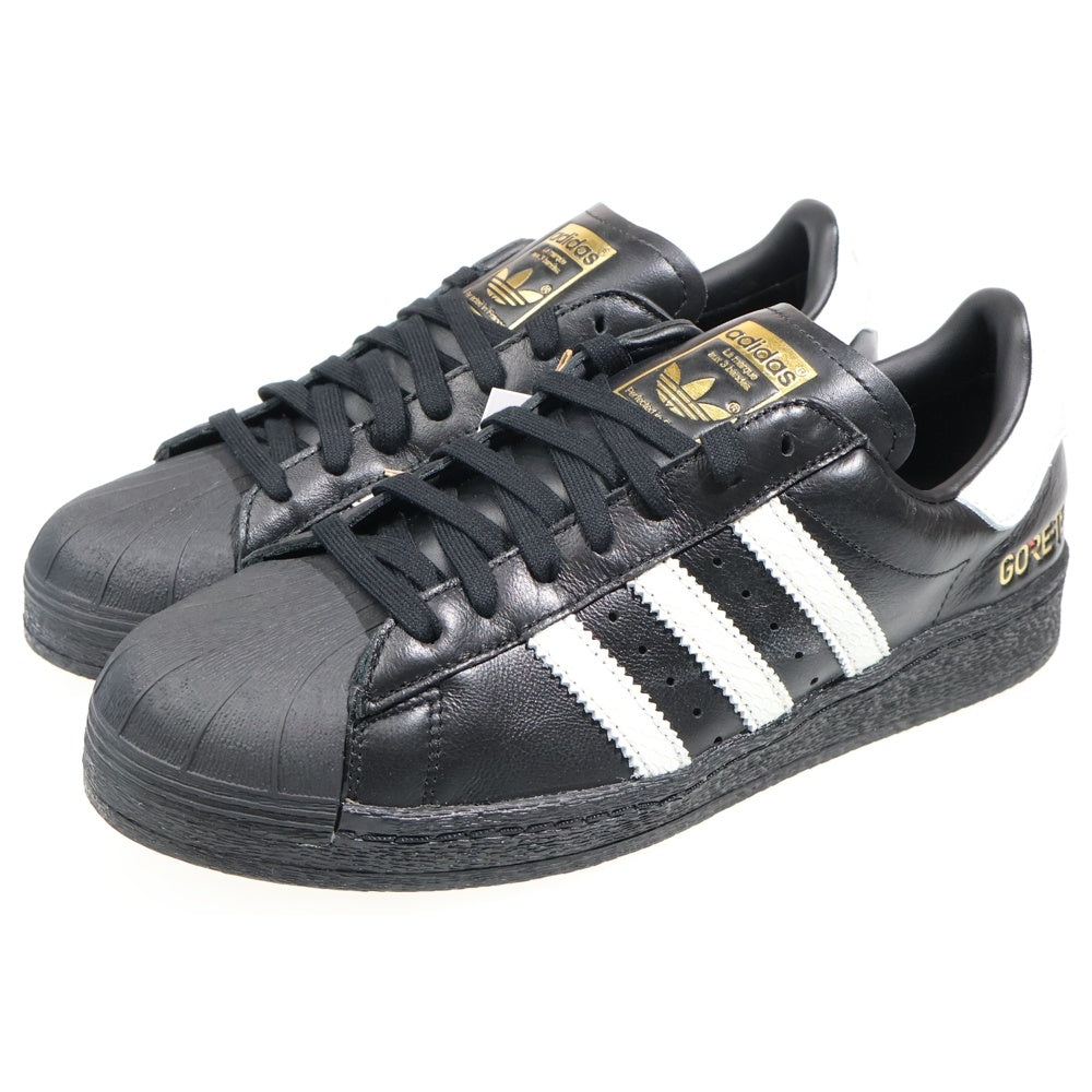 adidas(アディダス) ×atmos Exclusive Superstar 82 GORE-TEX アトモス別注 スーパースター ゴアテックス ローカットスニーカー ブラック US9.5/27.5cm ID3265
