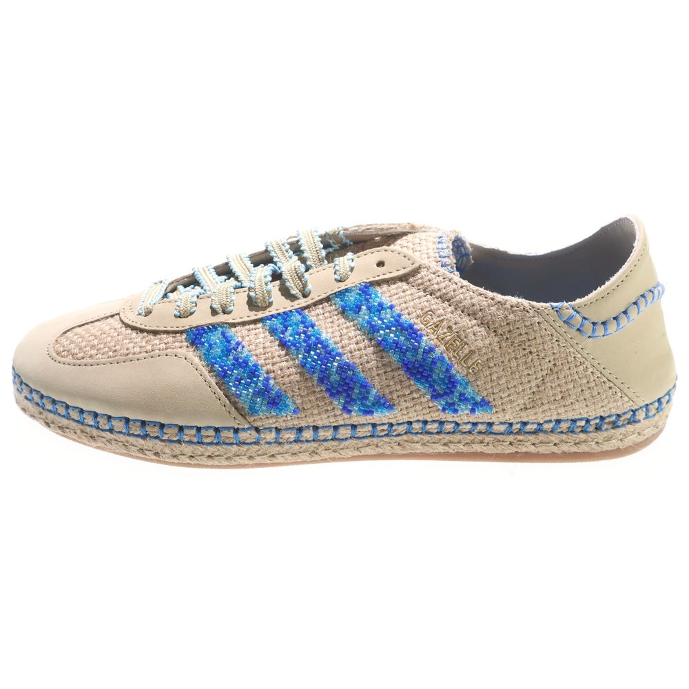 adidas(アディダス) ×CLOT Gazelle by Edison Chen ガゼル エディソン チャン ローカットスニーカー ベージュ/ブルー US9/27cm IH3641