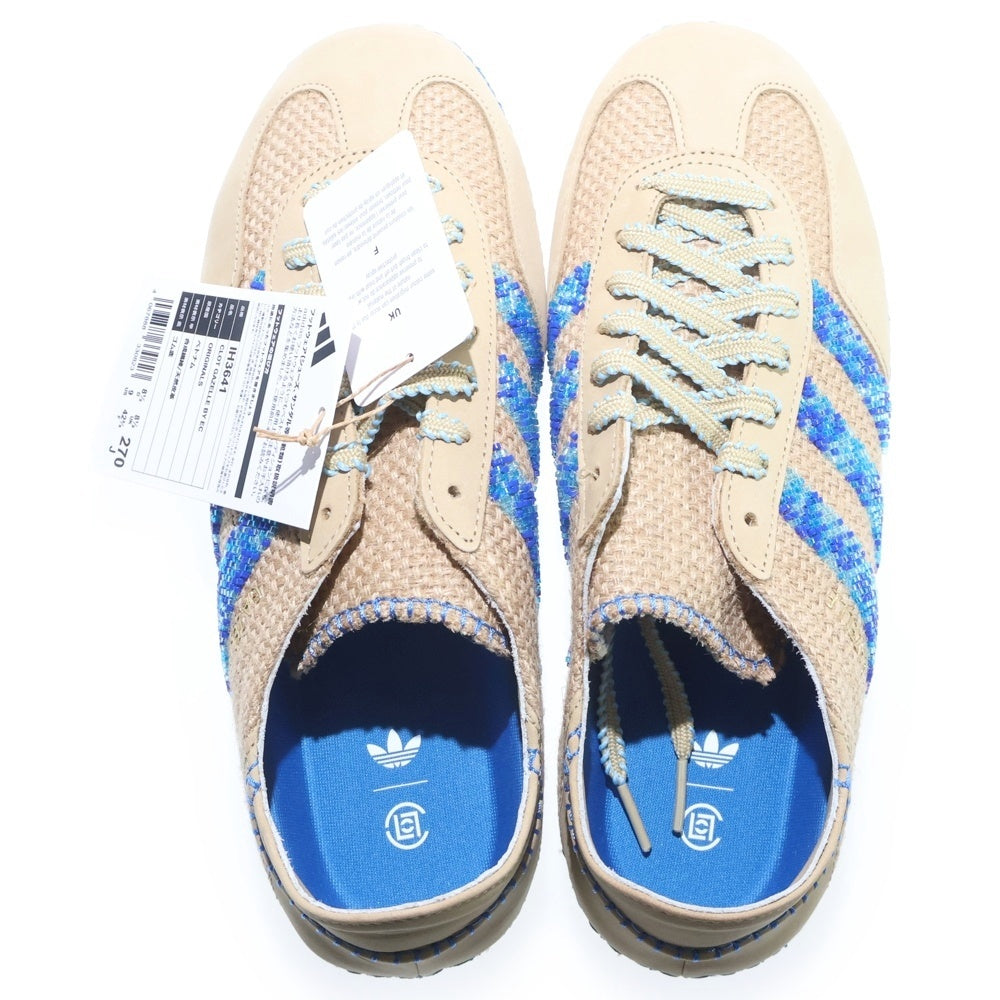 adidas(アディダス) ×CLOT Gazelle by Edison Chen ガゼル エディソン チャン ローカットスニーカー ベージュ/ブルー US9/27cm IH3641
