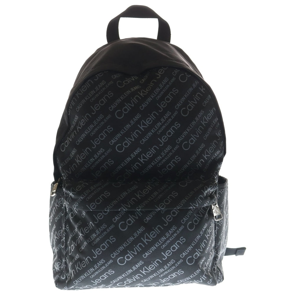 Calvin Klein(カルバンクライン) CKJ SPORT ESSENTIALS ロゴ 総柄 バックパック リュックサック デイパック ブラック HH3018