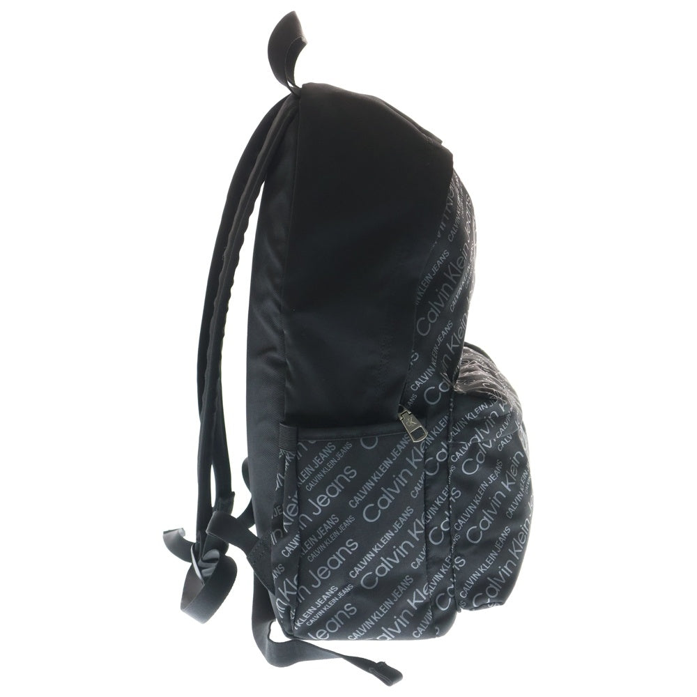 Calvin Klein(カルバンクライン) CKJ SPORT ESSENTIALS ロゴ 総柄 バックパック リュックサック デイパック ブラック HH3018