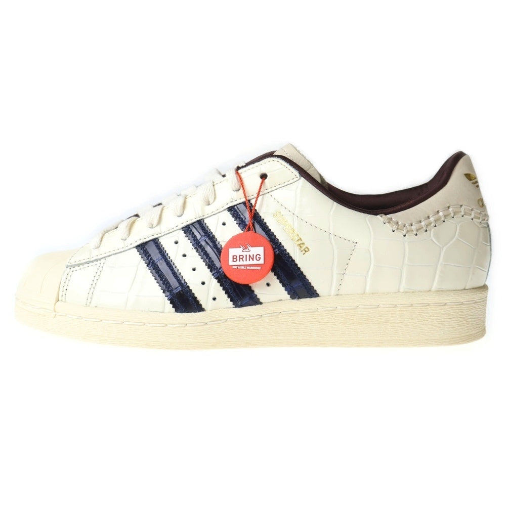 adidas(アディダス) ×WALES BONNER SUPERSTAR ウェールズ ボナー スーパースター ローカットスニーカー ホワイト US9/27cm JP7161