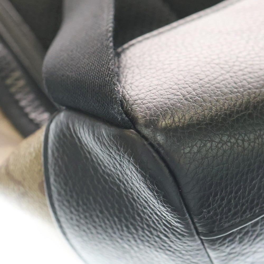 COACH(コーチ) ×JEAN-MICHEL BASQUIAT ジャン ミシェル バスキア シグネチャー レザー リュックサック バックパック デイパック ブラック/ベージュ F2161-C5419 レディース