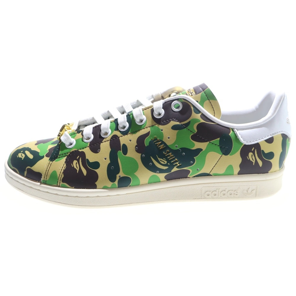 adidas(アディダス) ×A BATHING APE STAN SMITH ABC CAMO ア ベイシングエイプ スタンスミス カモ柄 ローカットスニーカー マルチ US9/27cm IG8949