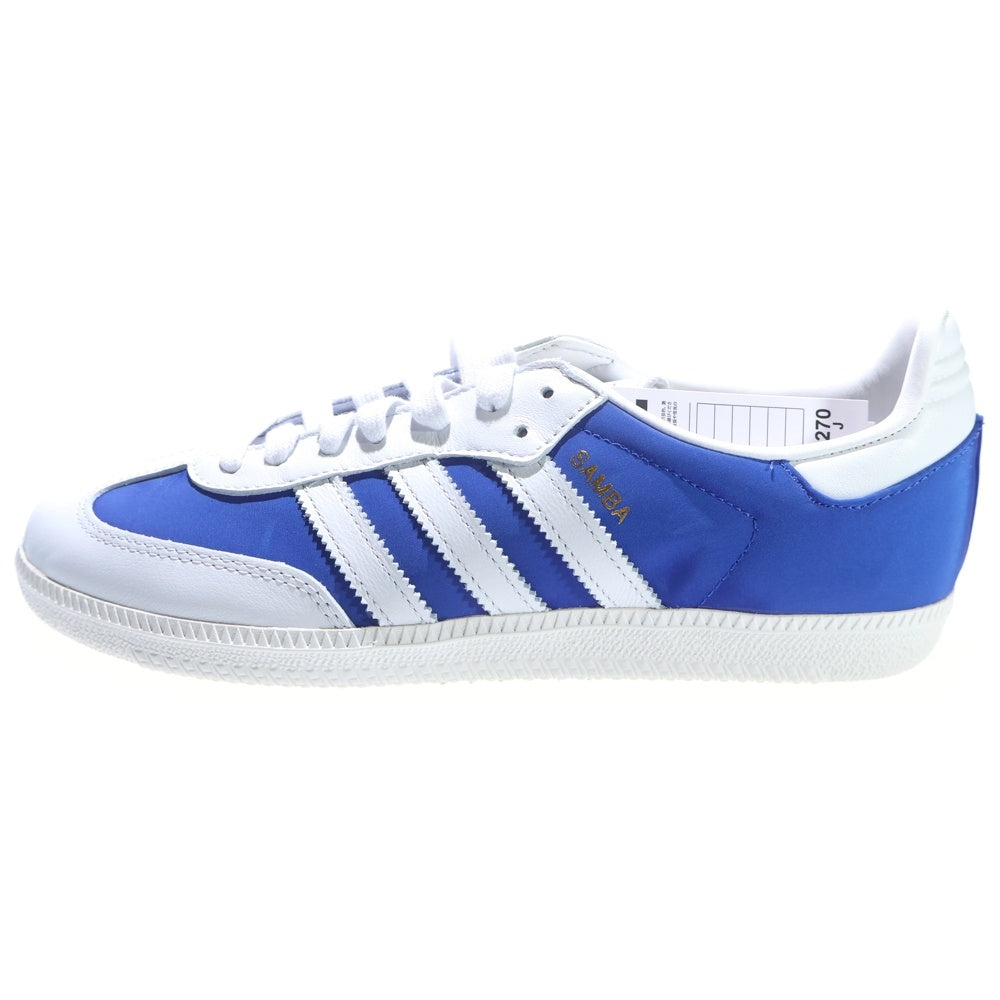 adidas(アディダス) Samba OG Crystal White/Royal Blue サンバ ローカットスニーカー ホワイト/ブルー US9/27cm JI3203