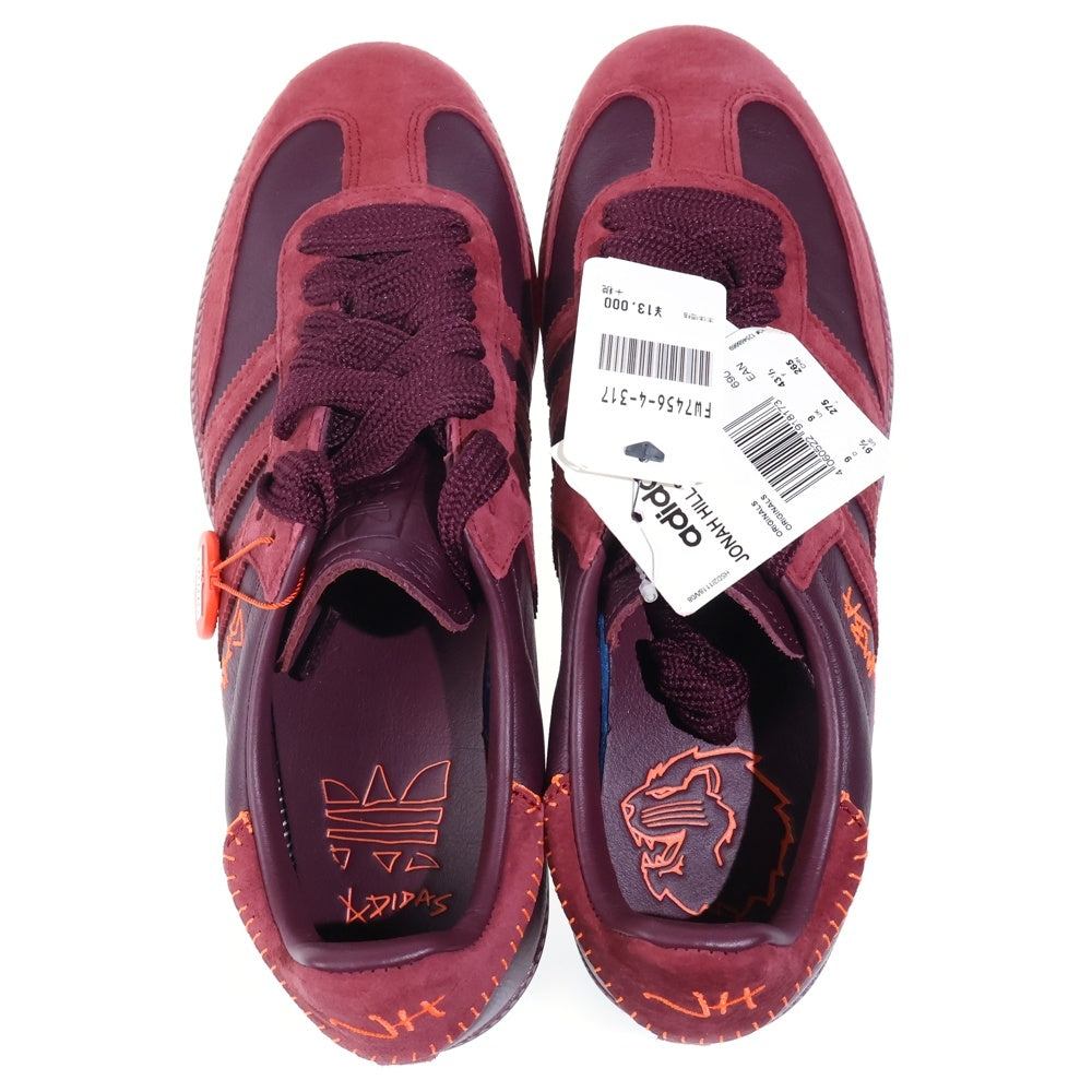 adidas(アディダス) ×Jonah Hill Samba ジョナ ヒル サンバ ローカットスニーカー バーガンディ US9.5/27.5cm FW7456