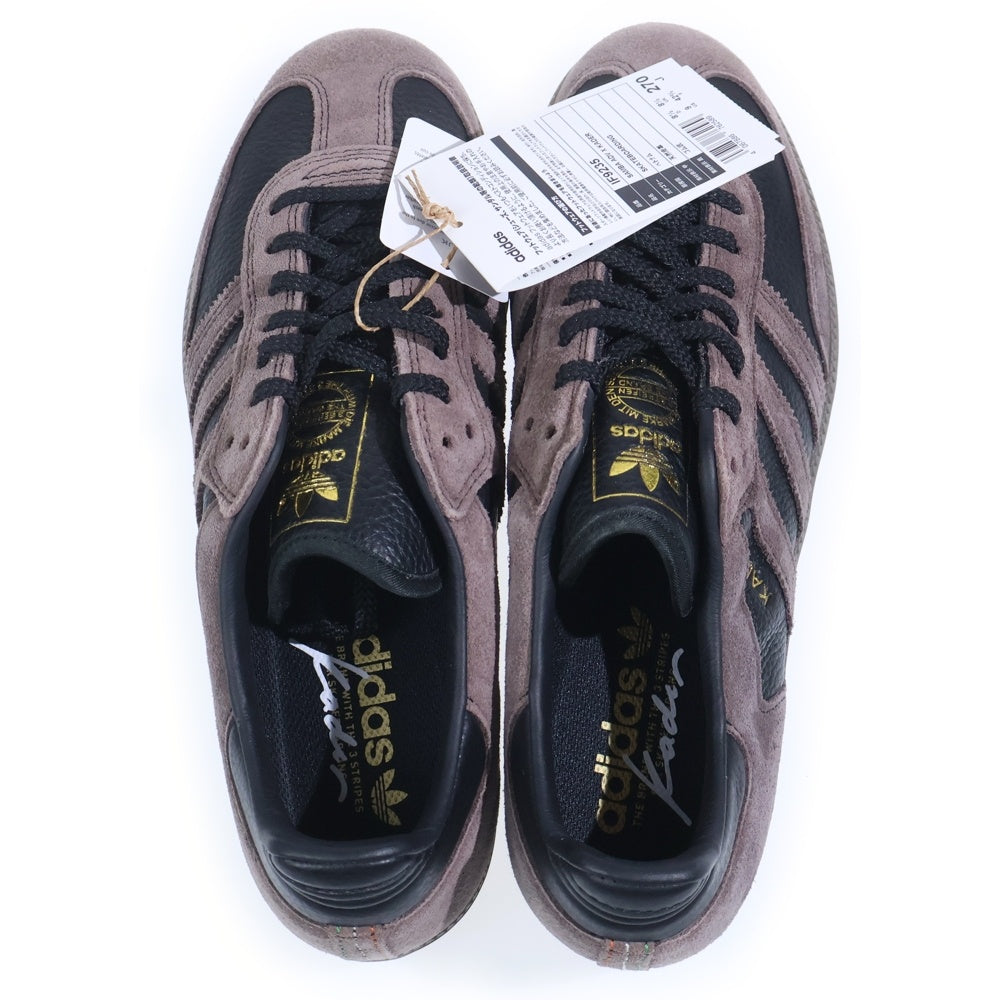adidas(アディダス) ×Kader Sylla Samba ADV ケイダー シイラ サンバ ローカットスニーカー ブラック US9/27cm IF9235