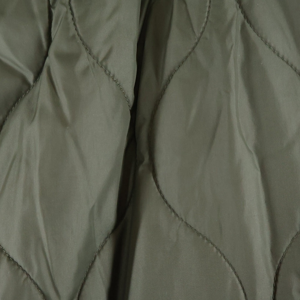 MAISON MIHARAYASUHIRO(メゾンミハラヤスヒロ) 20AW Contrast Texture Reversible Faux Fur Jacket ファー リバーシブル キルティング 中綿 ジャケット カーキ/グリーン レディース B05BL401