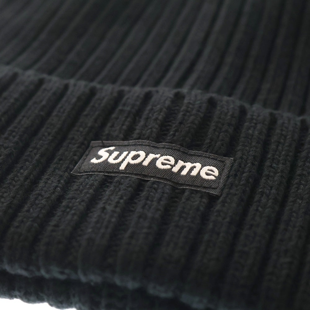 SUPREME(シュプリーム) 24SS Overdyed Beanie オーバー ダイ ビーニー ニットキャップ 帽子 ブラック