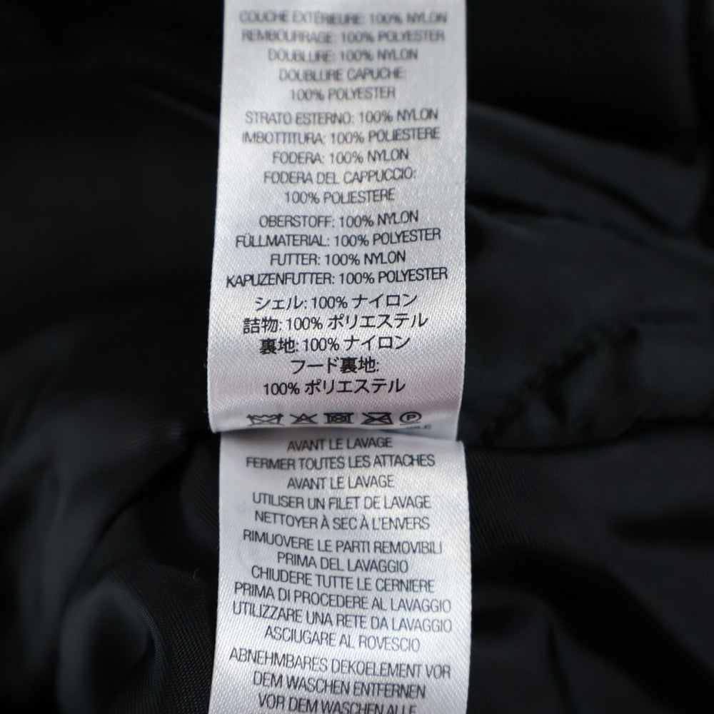SUPREME(シュプリーム) 24AW Washed Flight Satin N-3B Parka ウォッシュド N-3B ブルゾン ジップアップ ミリタリージャケット ブラック