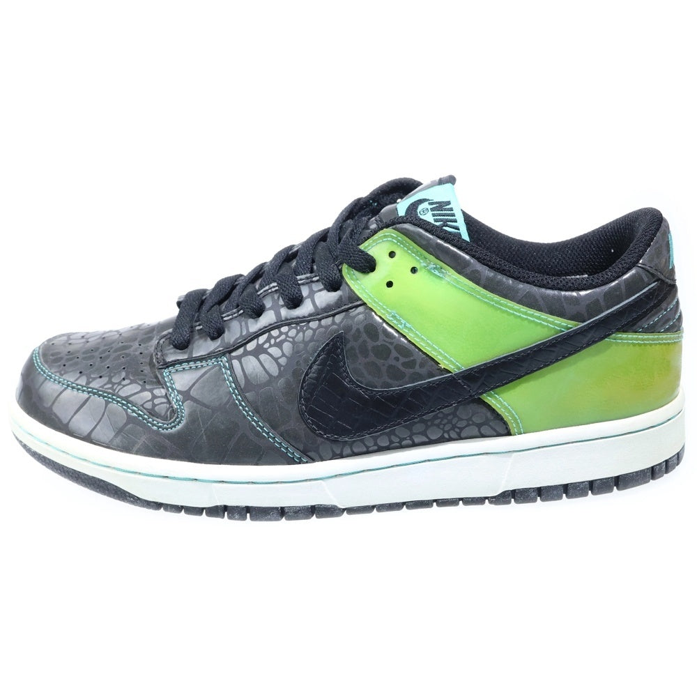 NIKE(ナイキ) 【観賞用 2006年製】 DUNK LOW UNTIFFANY ダンク アンティファニー ローカットスニーカー ブラック/グリーン US9.5/27.5cm 309431-903