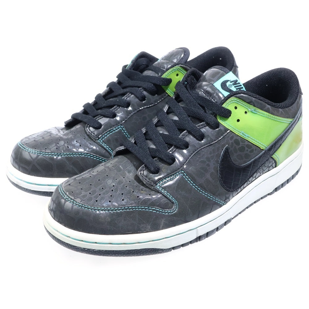 NIKE(ナイキ) 【観賞用 2006年製】 DUNK LOW UNTIFFANY ダンク アンティファニー ローカットスニーカー ブラック/グリーン US9.5/27.5cm 309431-903