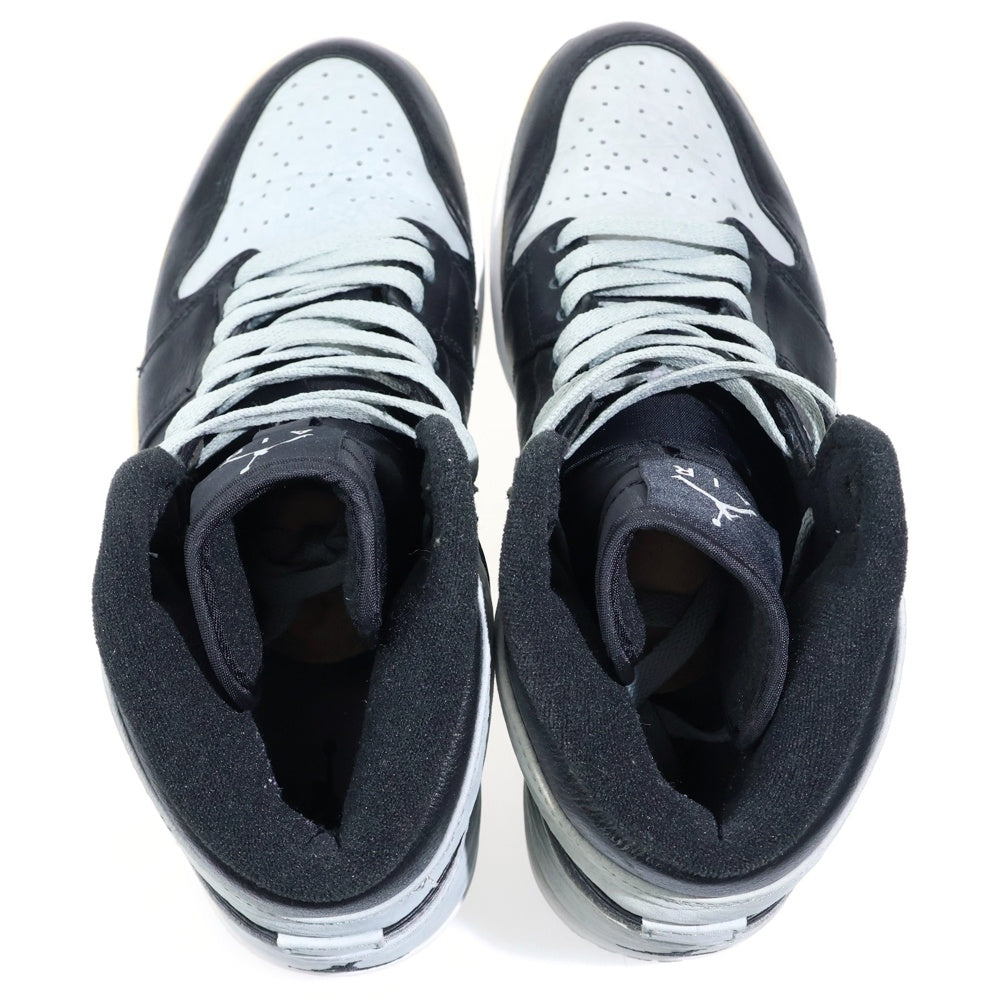 NIKE(ナイキ) 【観賞用2009年製】 AIR JORDAN1 RETRO エアジョーダン1 レトロ ハイカットスニーカー シャドー ブラック/グレー US10/28cm 332550-001