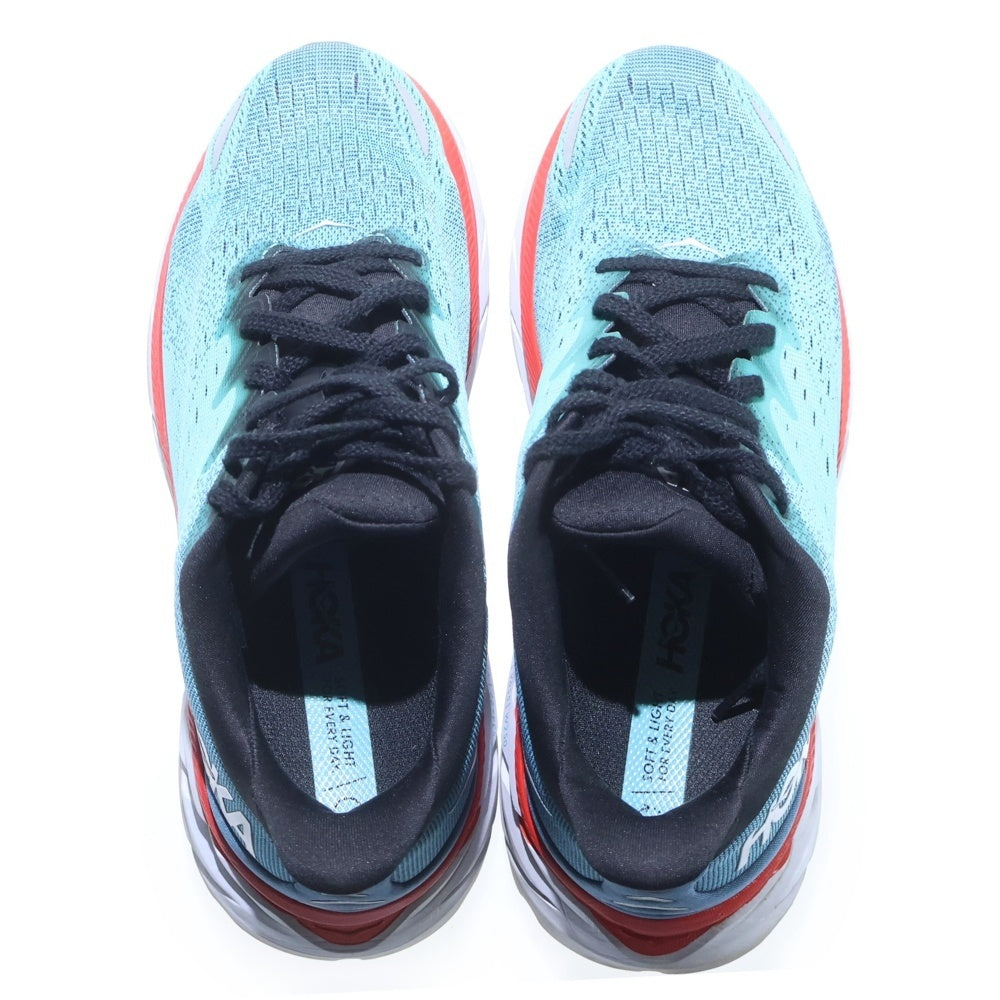 HOKA ONE ONE(ホカオネオネ) M CLIFTON8 WIDE クリフトン8 メッシュ ローカットスニーカー ブルー US7.5/25.5cm 1121374