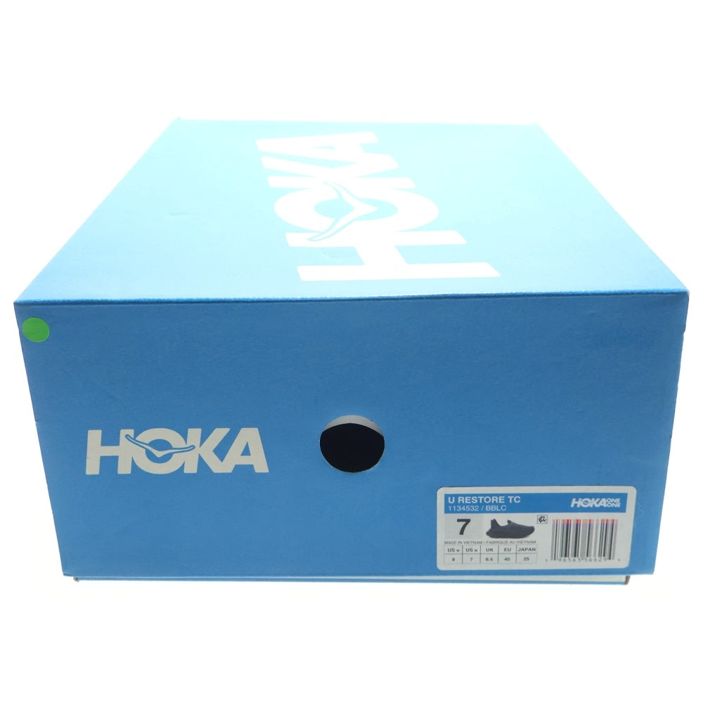 HOKA ONE ONE(ホカオネオネ) RESTORE TC リストアTC ローカットスニーカー ブラック US7/25cm 1134532
