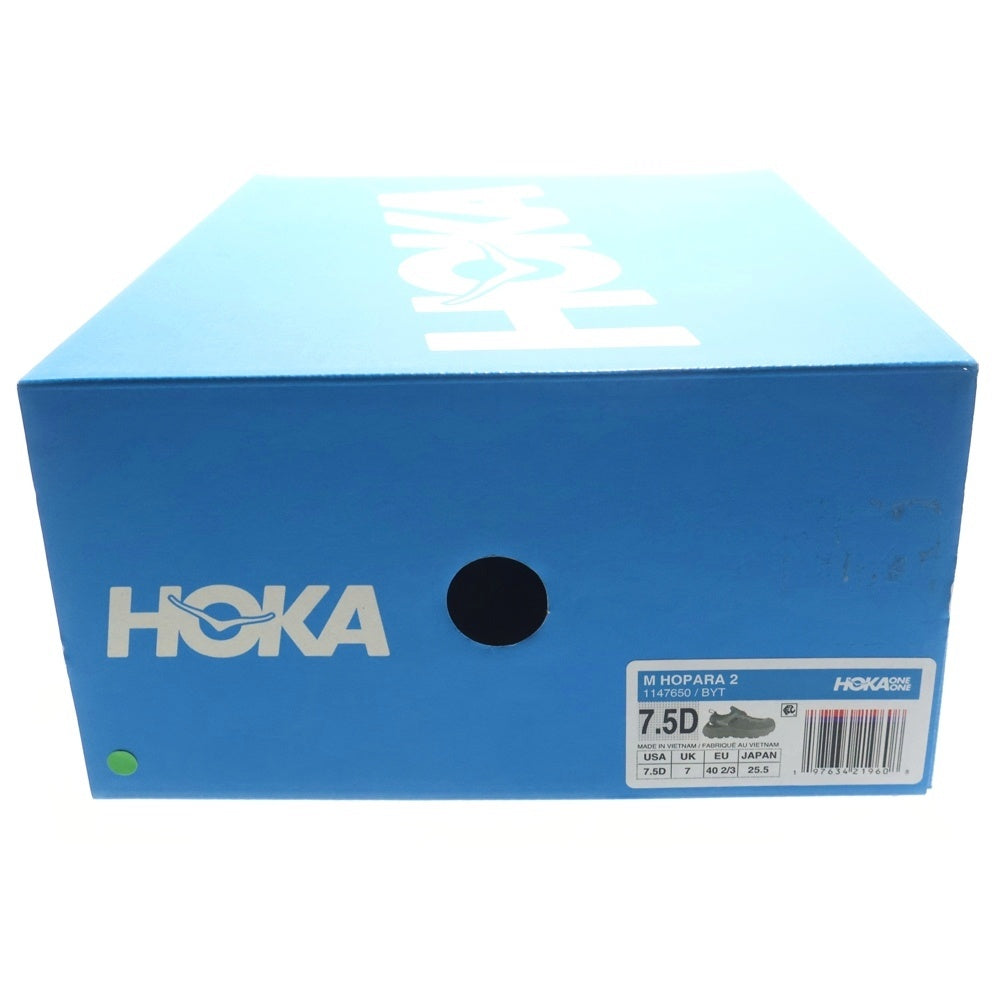 HOKA ONE ONE(ホカオネオネ) HOPARA 2 ホパラ2 メッシュ ローカットスニーカー グレー US7.5D/25.5cm 1147650