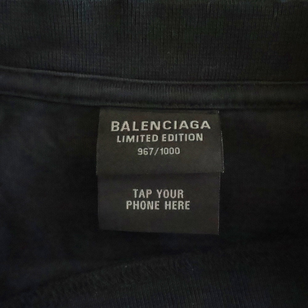 BALENCIAGA(バレンシアガ) ミーナ シリーズ オーバーサイズ Tシャツ 787349 ブラック