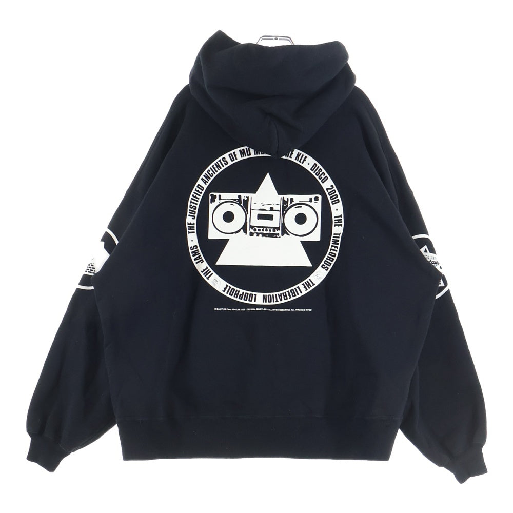SAINT MICHAEL(セントマイケル) KLF_HOODIE フロントロゴ プルオーバー パーカー SM-HR1-0000-C06