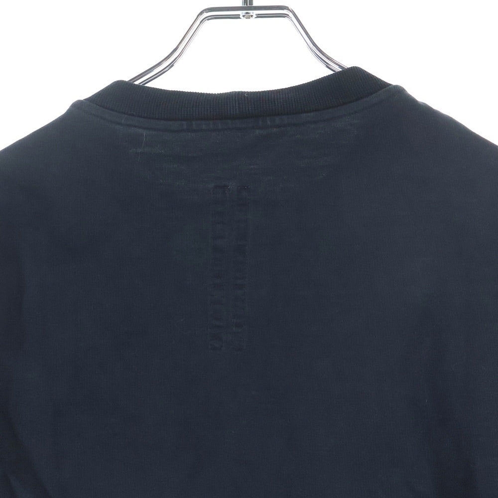 Rick Owens(リックオウエンス) 22SS Tommy Tee トミー Tシャツ カットオフ オーバーサイズ RU01B1283-BA ブラック