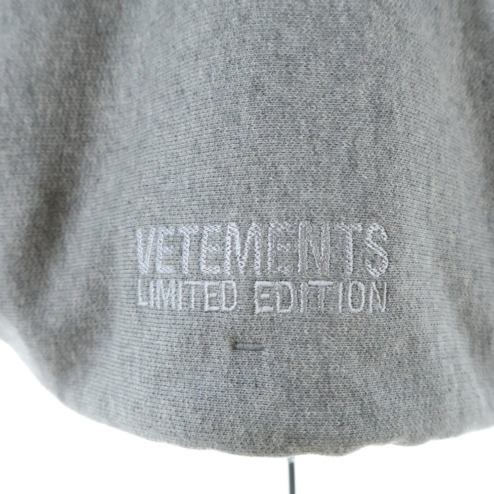 VETEMENTS(ヴェトモン) 22AW DENIM JACKET WITH DETACHABLE HOOD デニムジャケット ウィズ ディタッチャブル フード インディゴ UA53JA800L