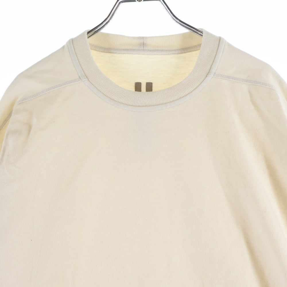 Rick Owens(リックオウエンス) 22SS Tommy Tee トミー 半袖Tシャツ アイボリー RU01B1283-BA