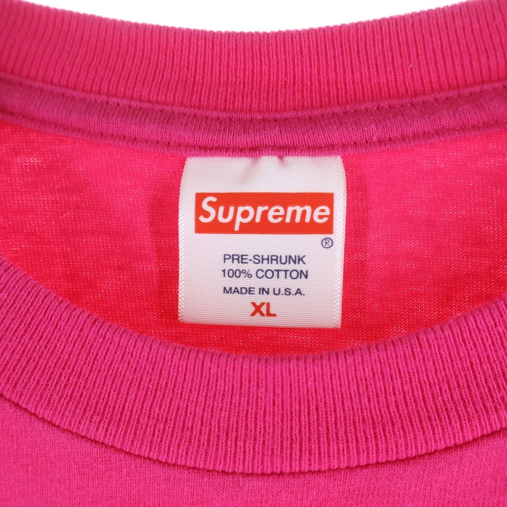 SUPREME(シュプリーム) 23SS Arabic Logo Tee アラビックロゴ 半袖Tシャツ ピンク