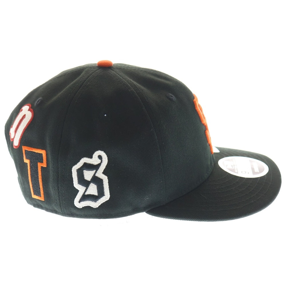 SAINT MICHAEL(セントマイケル) xNew Era 25SS MLBスナップバック ベースボールキャップ 帽子 ブラック SM-HR8-0000-C50
