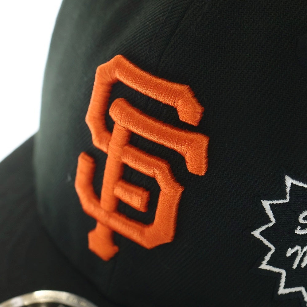 SAINT MICHAEL(セントマイケル) xNew Era 25SS MLBスナップバック ベースボールキャップ 帽子 ブラック SM-HR8-0000-C50