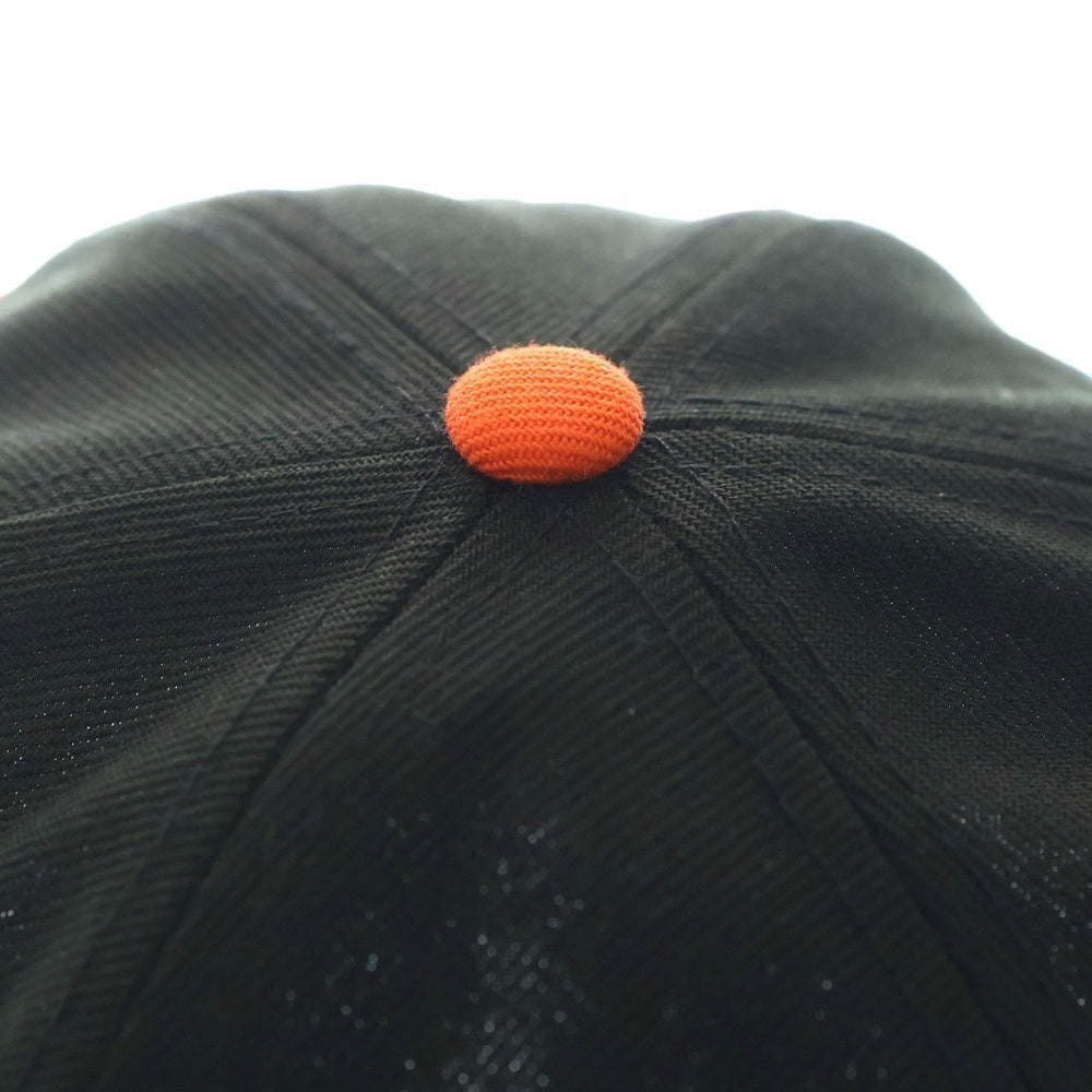 SAINT MICHAEL(セントマイケル) xNew Era 25SS MLBスナップバック ベースボールキャップ 帽子 ブラック SM-HR8-0000-C50