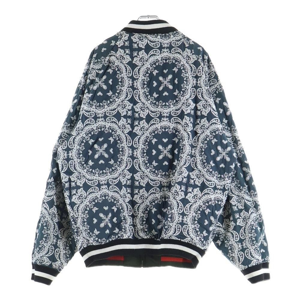 MAYO(メイヨー) JESUS MAYO Paisley Track Jacket ペイズリー柄 リバーシブル トラックジャケット オリーブxオレンジ
