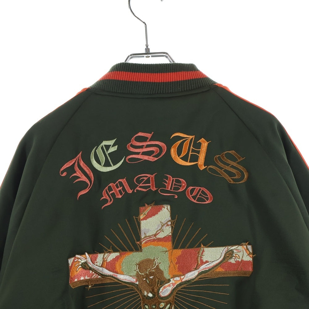 MAYO(メイヨー) JESUS MAYO Paisley Track Jacket ペイズリー柄 リバーシブル トラックジャケット オリーブxオレンジ