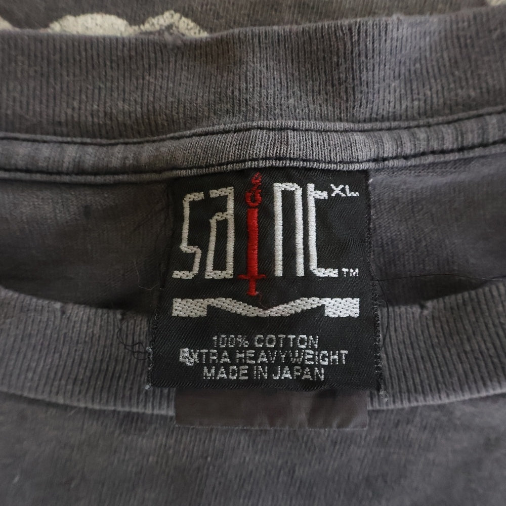 SAINT MICHAEL(セントマイケル) 23AW SS TEE B FOR REAPER Tシャツ カットソー 半袖 XL ブラック SM-A23-0000-002