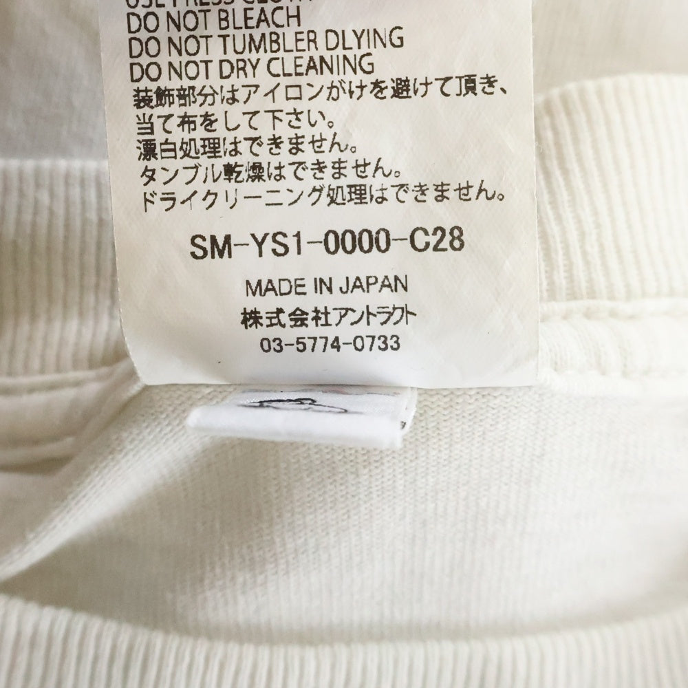 SAINT MICHAEL(セントマイケル) 24SS SUMMER WARS サマーウォーズ 半袖Tシャツ SM-YS1-0000-C27 ホワイト