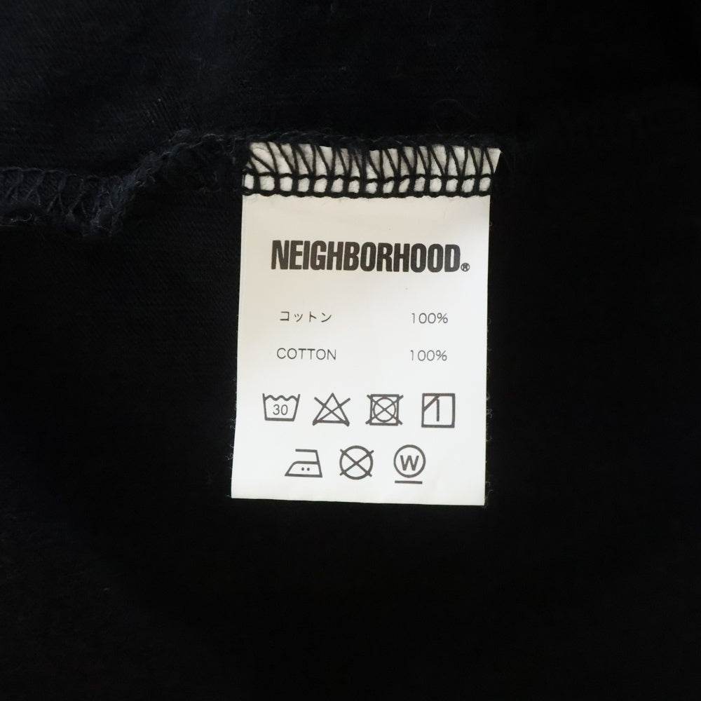 NEIGHBORHOOD(ネイバーフッド) 23AW ANTHRAX NO FRILLS T-SHIRT アンスラックス バンドTシャツ ブラック