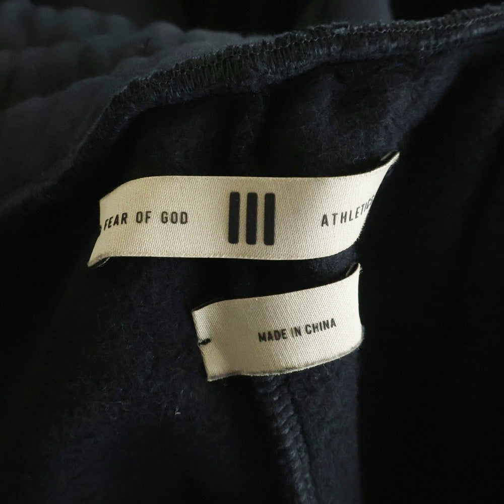 FEAR OF GOD(フィアオブゴッド) xadidas アスレティックス ウーブンロングパンツ ブラック IS8727