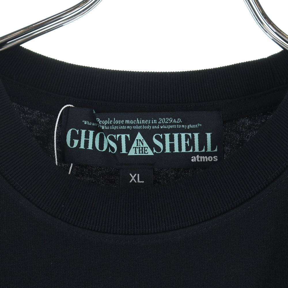 ATMOS(アトモス) xKosuke Kawamura GHOST IN THE SHELL 攻殻機動隊 02 半袖プリントTシャツ ブラック