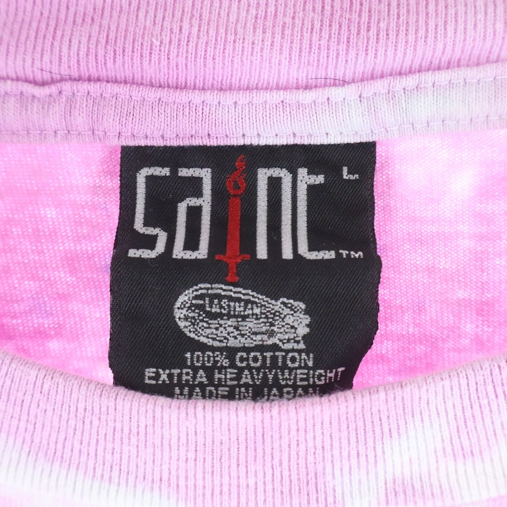 SAINT MICHAEL(セントマイケル) 24SS DOOR WORLD TEE ドアワールド クルーネック半袖Tシャツ マルチカラー SM-YS8-0000-C46