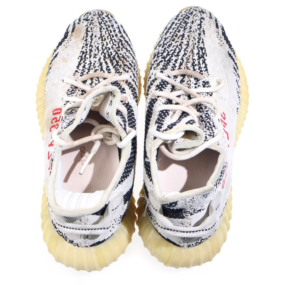 adidas(アディダス) YEEZY BOOST 350 V2 ZEBRA イージー ブースト ブイツー ゼブラ ローカットスニーカー ホワイト US8.5/26.5cm CP9654