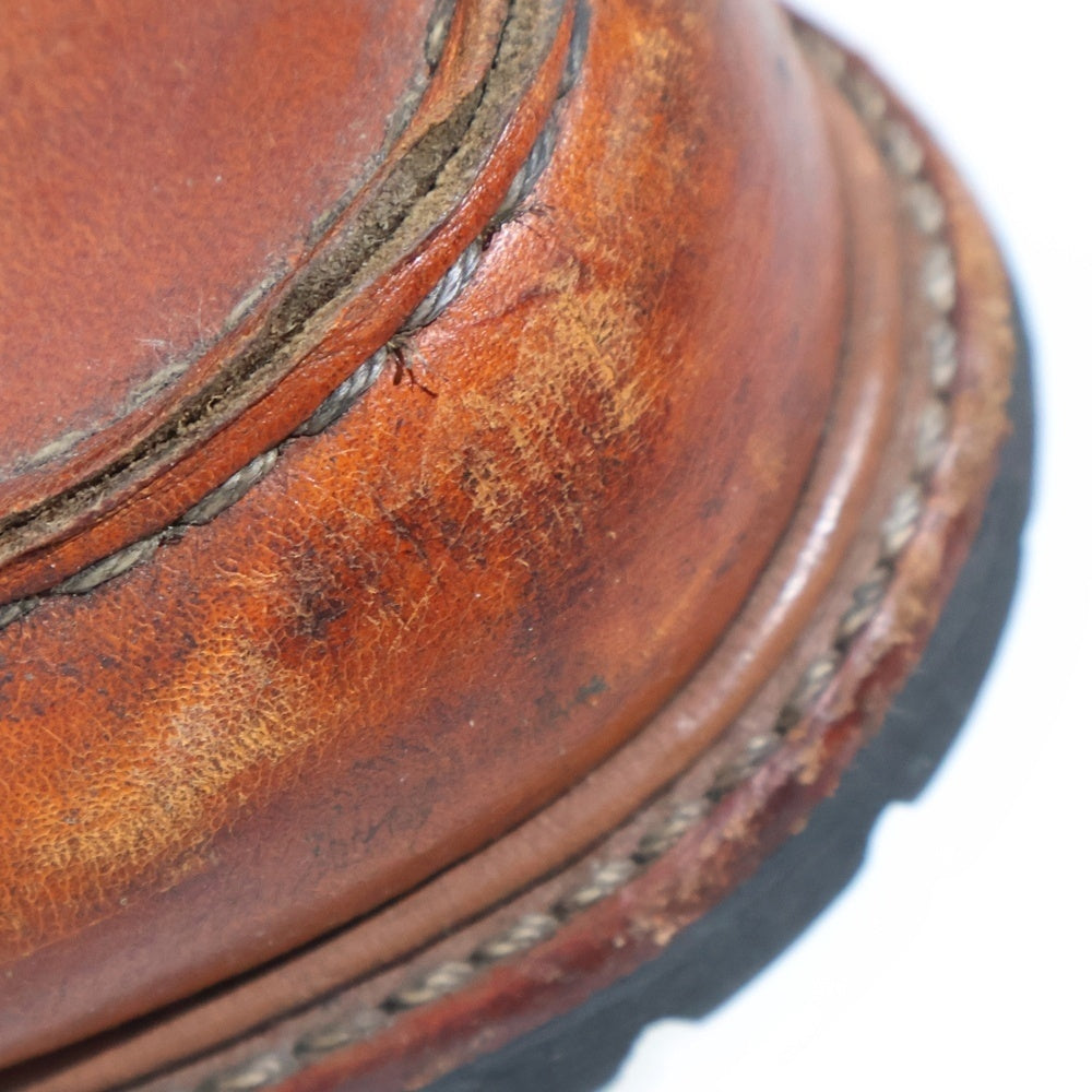 RED WING(レッド ウイング) IRISH SETTER 6INCH MOC TOE BOOT 犬タグ アイリッシュセッター モックトゥ レザー レースアップブーツ ブラウン 9879