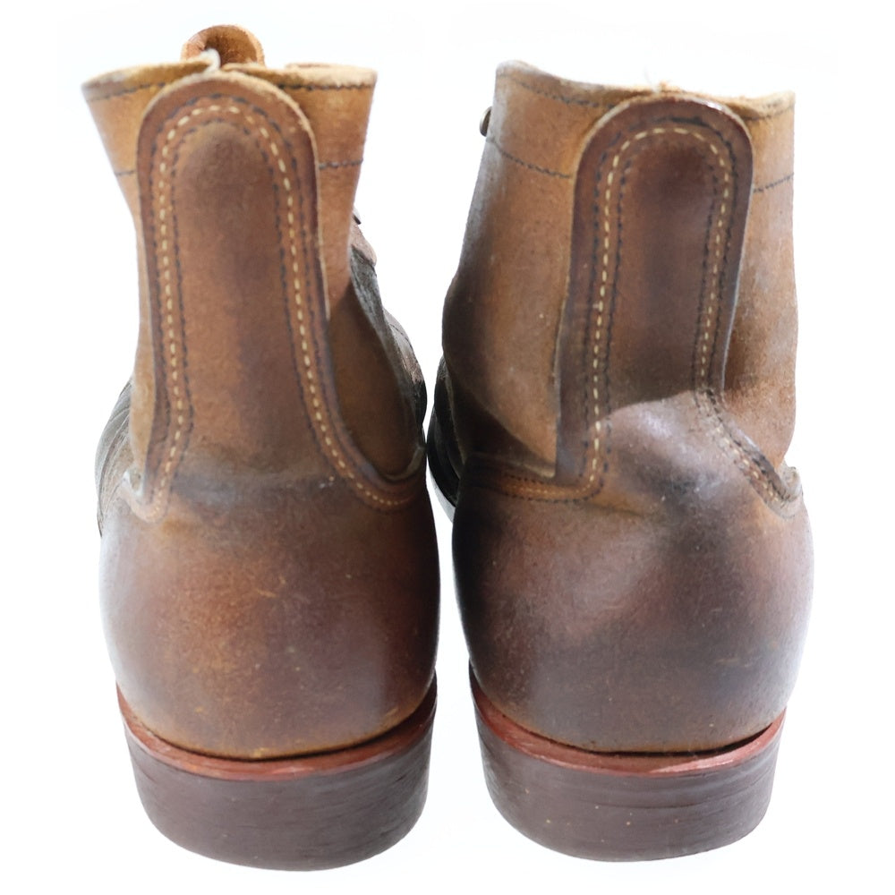 RED WING(レッド ウイング) IRON RANGE BOOTS 現行タグ アイアンレンジ レザー レースアップブーツ ダークブラウン 8113