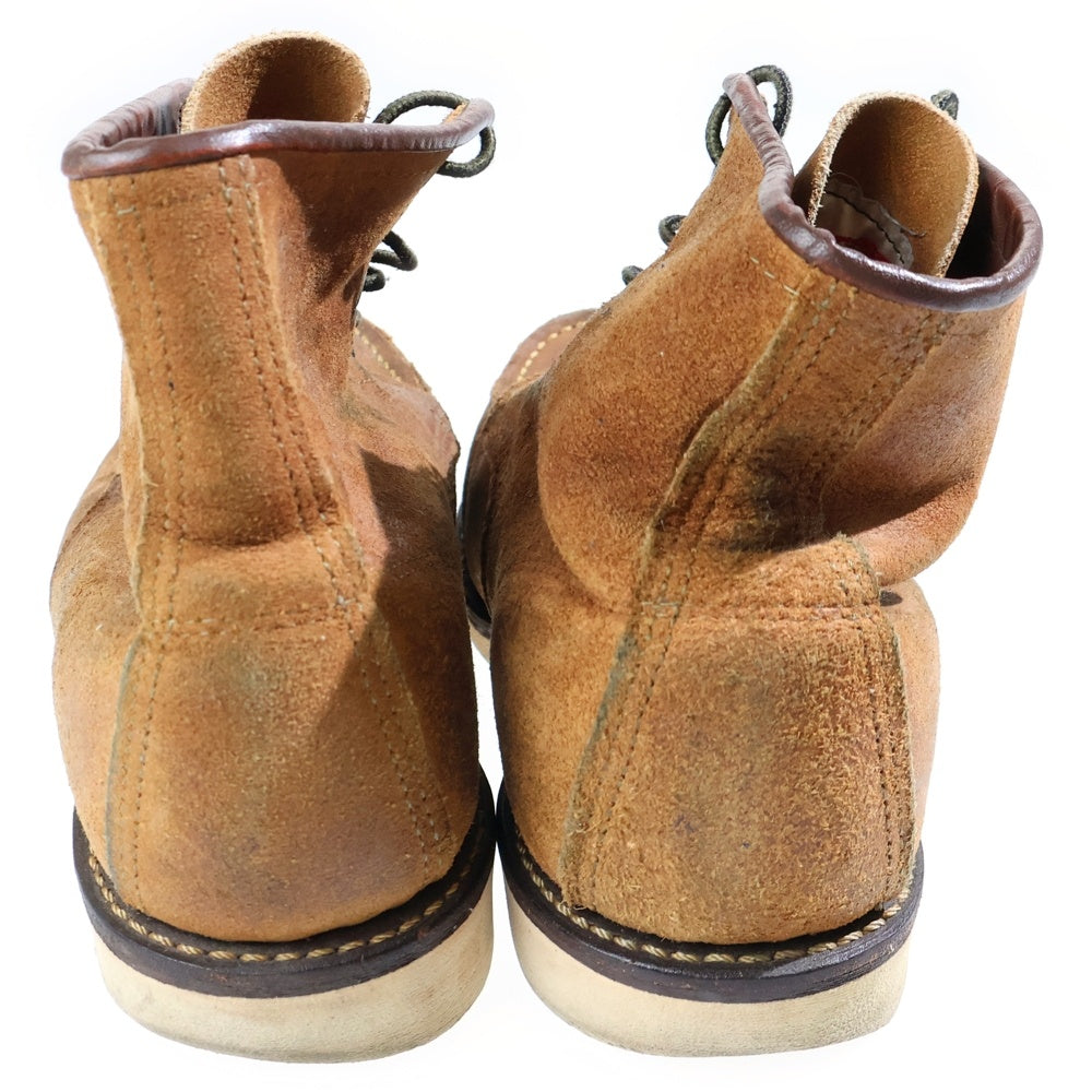 RED WING(レッド ウイング) 6INCH CLASSIC WORK MOC TOE クラシックワーク モックトゥ レザー レースアップブーツ ブラウン 8861