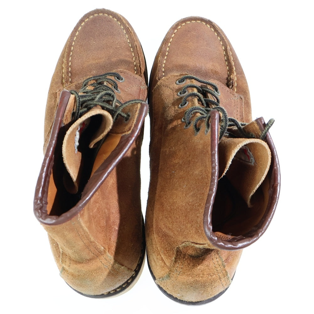 RED WING(レッド ウイング) 6INCH CLASSIC WORK MOC TOE クラシックワーク モックトゥ レザー レースアップブーツ ブラウン 8861