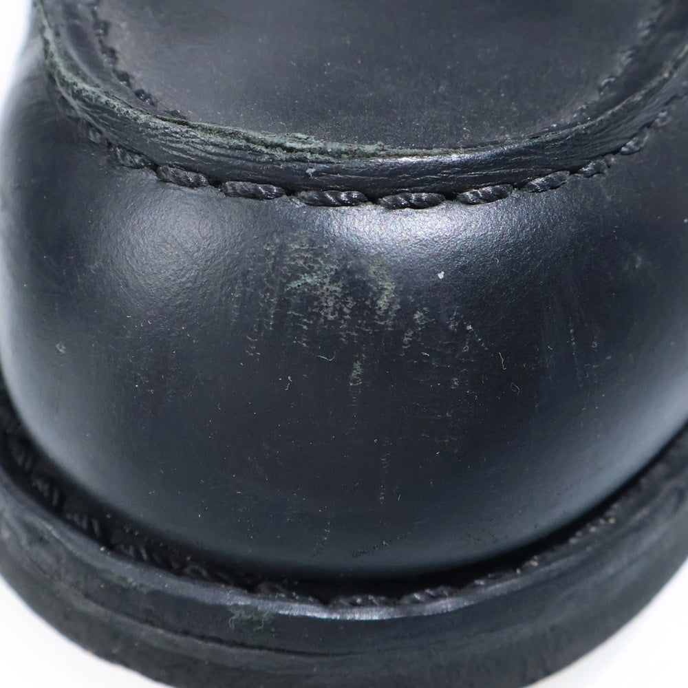 RED WING(レッド ウイング) 6INCH CLASSIC MOC TOE ALL BLACK MODEL 現行タグ クラシック モックトゥ オールブラックモデル レザー レースアップブーツ ブラック 8137