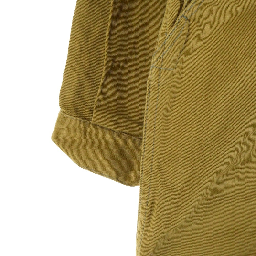 DAPPER'S DURA-BILT ONE PIECE SUITS フロントボタン ワンピーススーツ オールインワン ツナギ マスタード 252