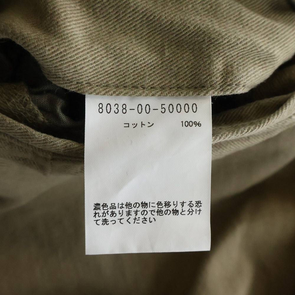NIGEL CABOURN(ナイジェルケーボン) BRITISH ARMY PANT VINTAGE TWILL ブリティッシュアーミー ヴィンテージツイル ボタンフライ カーゴパンツ カーキ 8038-00-50000
