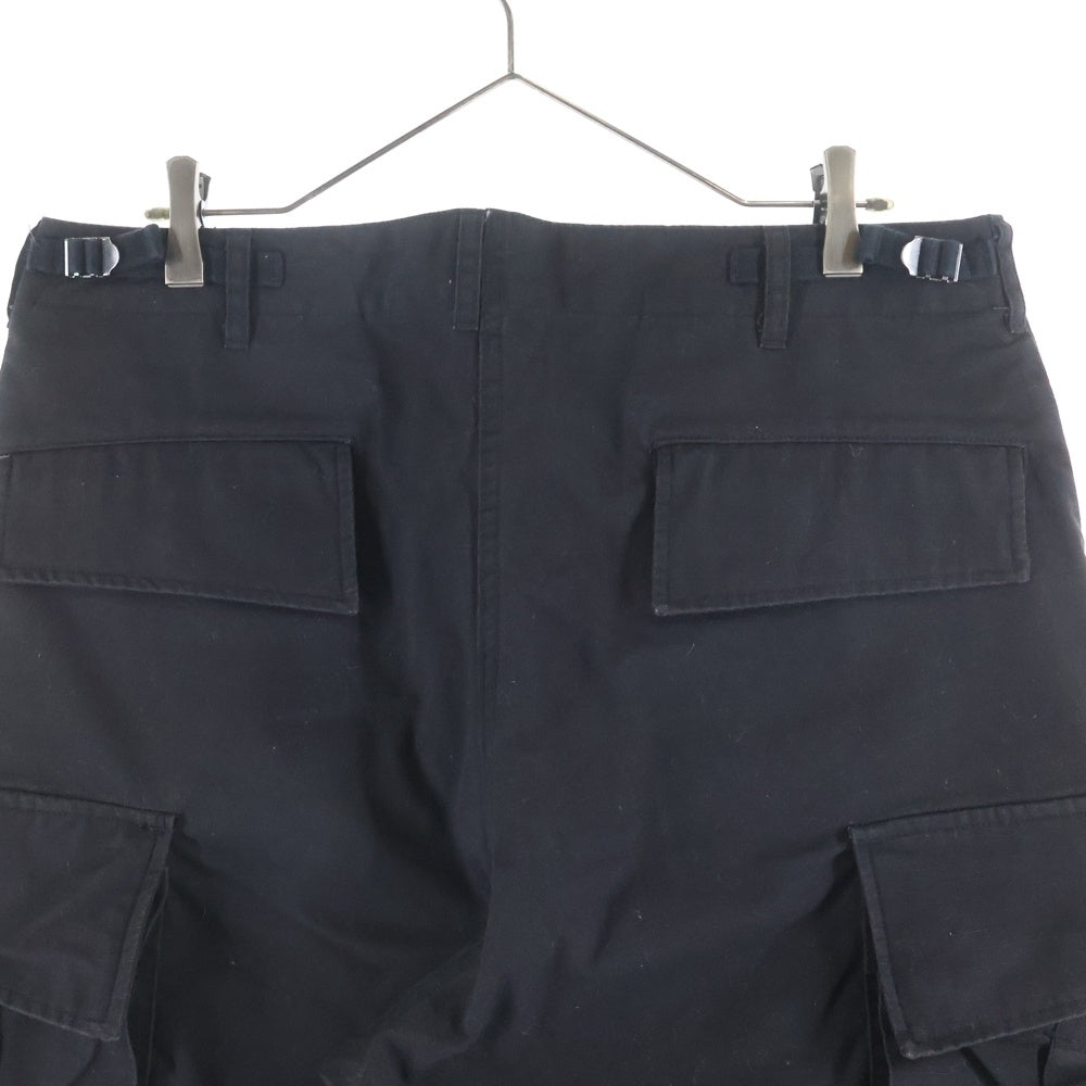 NO BRAND(ノーブランド) CALIFORNIA SPORTSWEAR JNGL FATIGUE PANTS カリフォルニアスポーツウェア ジャングルファティーグ カーゴパンツ ブラック CAS-000-231002