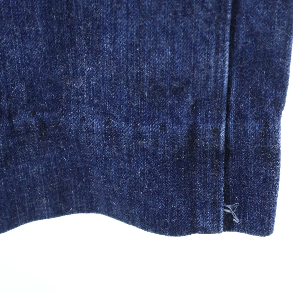 SUGAR CANE(シュガーケーン) ×MISTER FREEDOM MFSC UTILITY TROUSERS パッチワーク シンチバック ボタンフライ デニムパンツ インディゴ SC47161